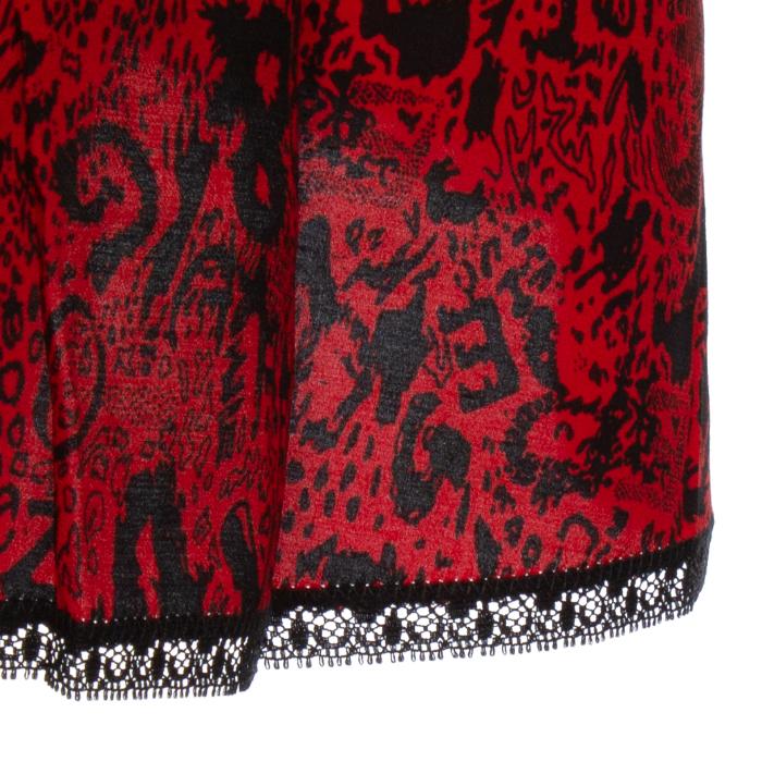 Zadig&Voltaire Crimson Risty Long Dress