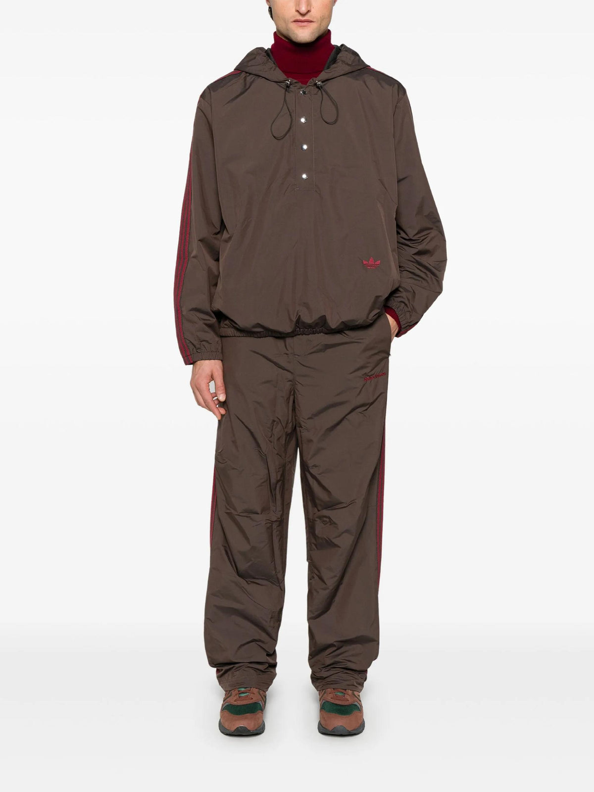Adidas Wales Bonner Nylon Anorak Night Brown Men’s Top JJ2929