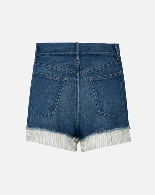 A.P.C. Denim Short Pants for Women COGYEF10203IAL DOM
