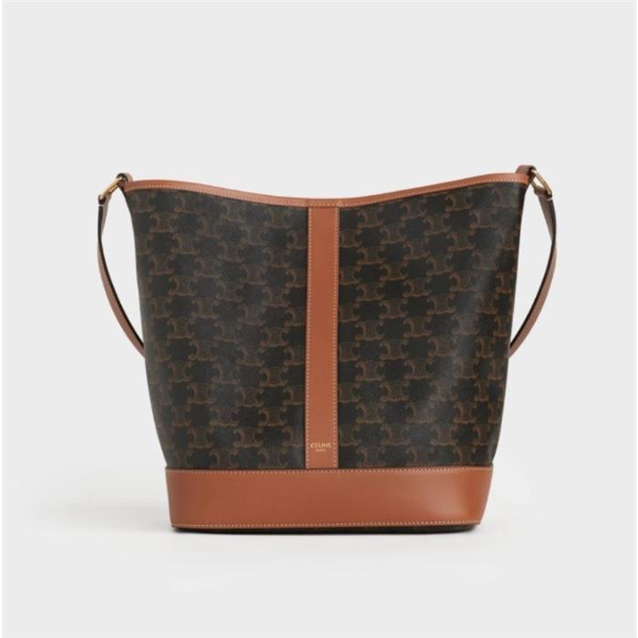 CELINE Medium Bucket Shoulder Crossbody Tote Bag 191132CAS 04LU