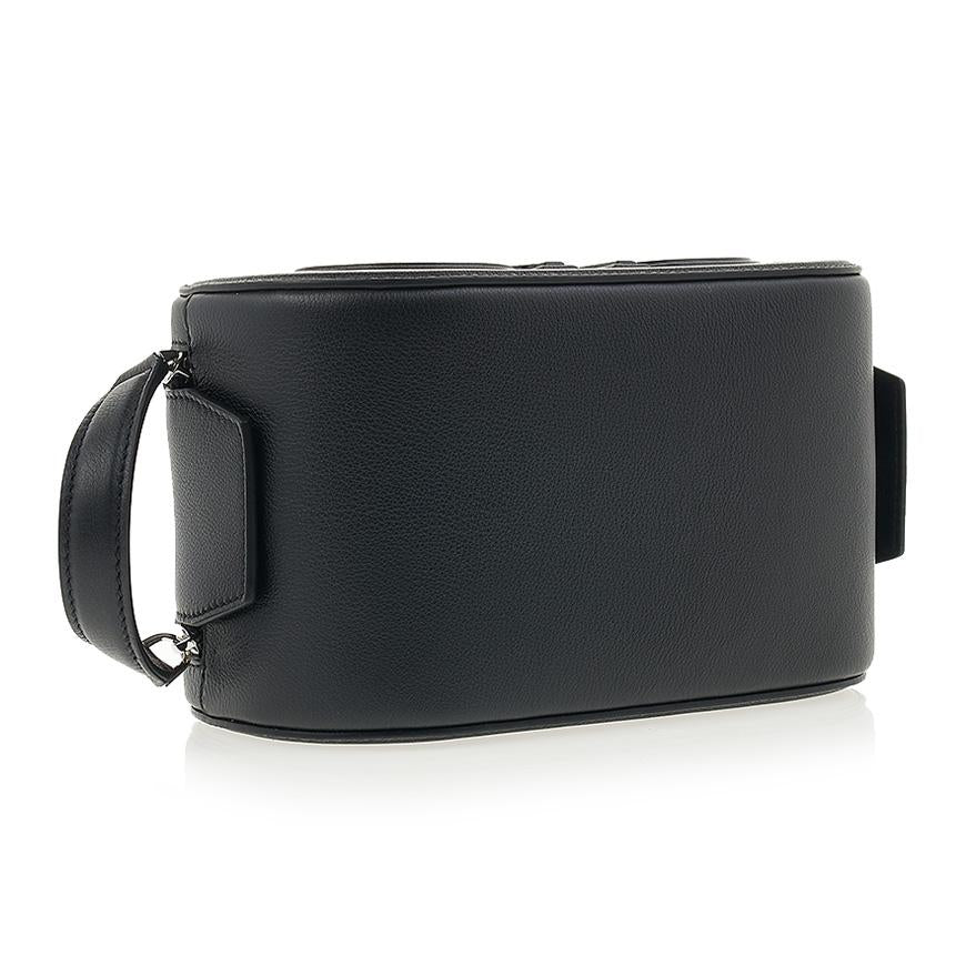 Ferragamo Women’s Double Gancini Pouch 24 1216 NERO 0757932