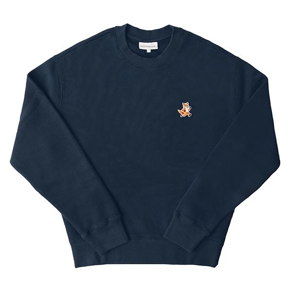 Maison Kitsune Men’s Cotton Crewneck Sweatshirt MM00313KM0307 P476