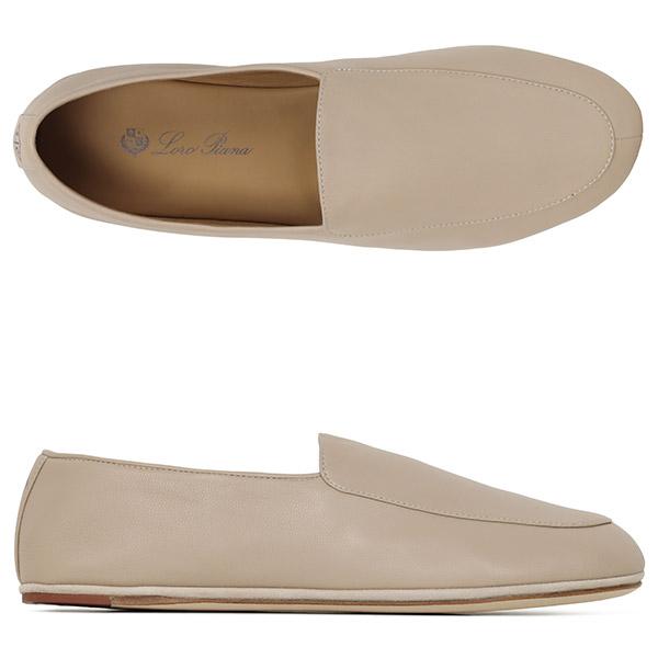 Loro Piana Windy Dune Anton Work Leather Loafers