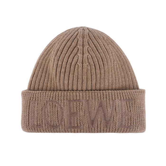 LOEWE Wool Beanie Hat for Men