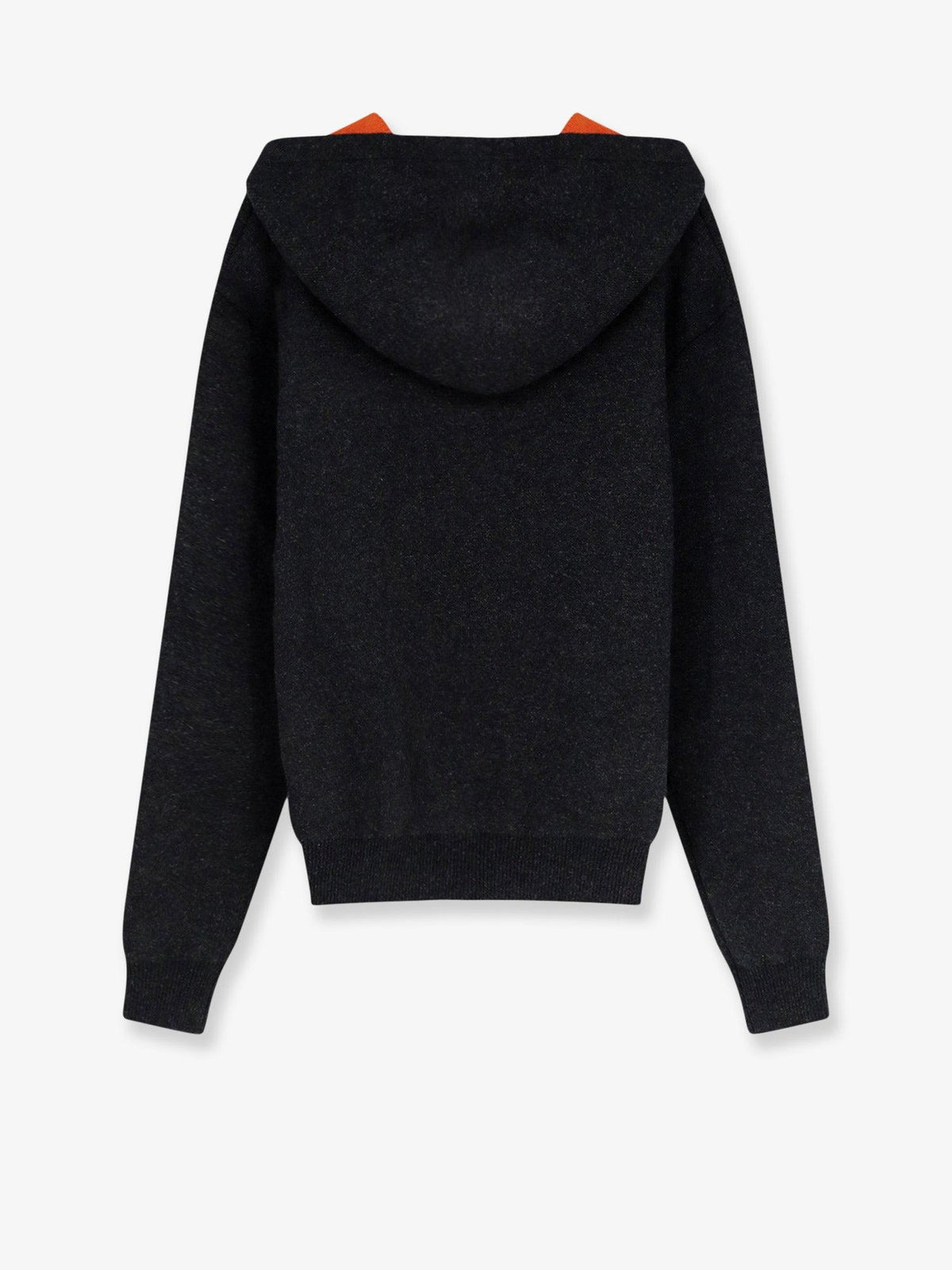 CELINE Logo Print Cotton Hoodie Men Black