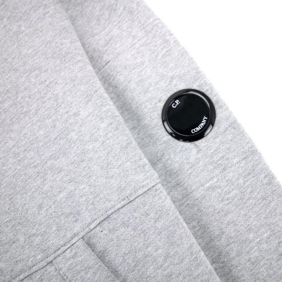 CP Company Greystone Melange Hooded Sweatshirt for Women