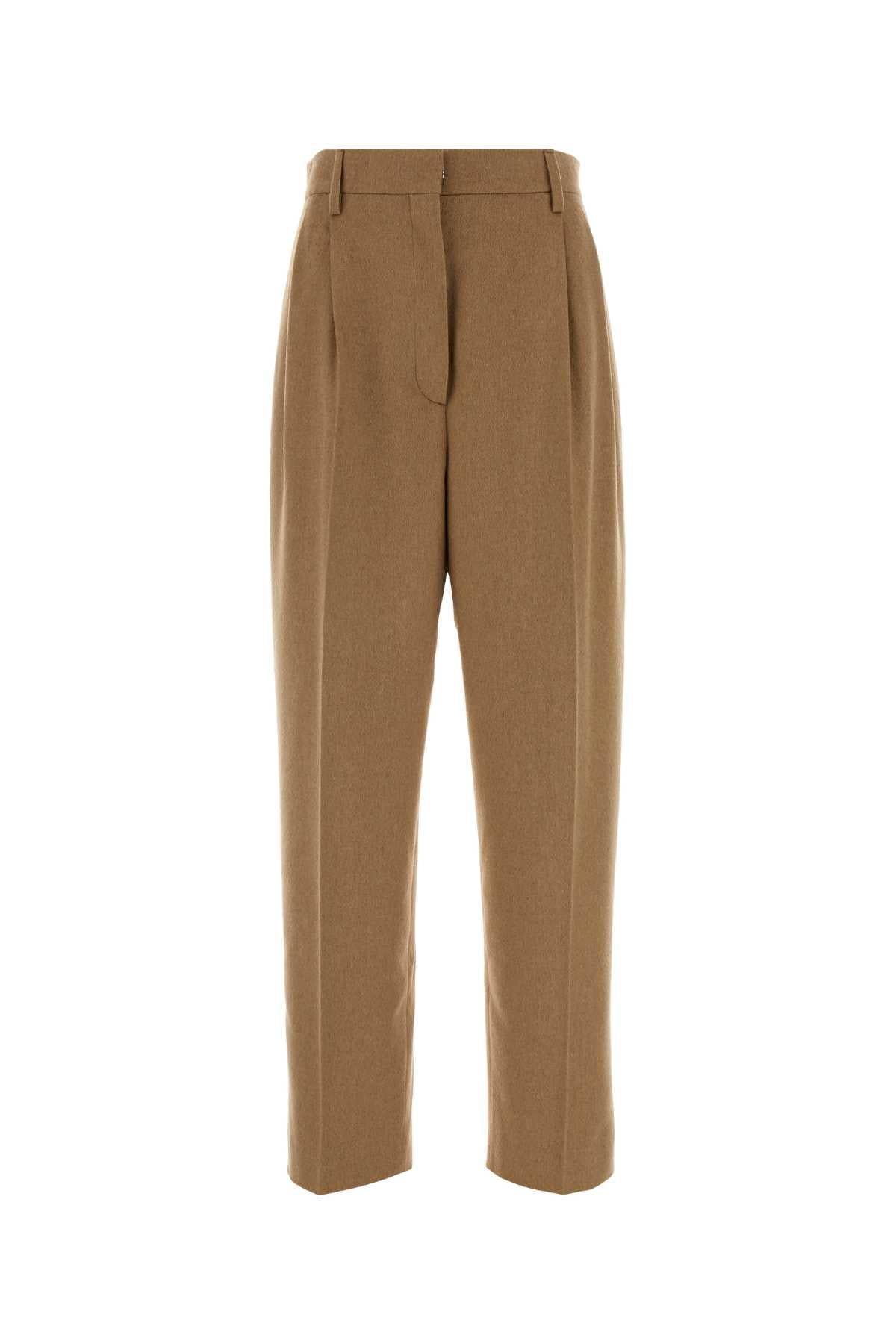 PRADA Black Wool Classic Trousers