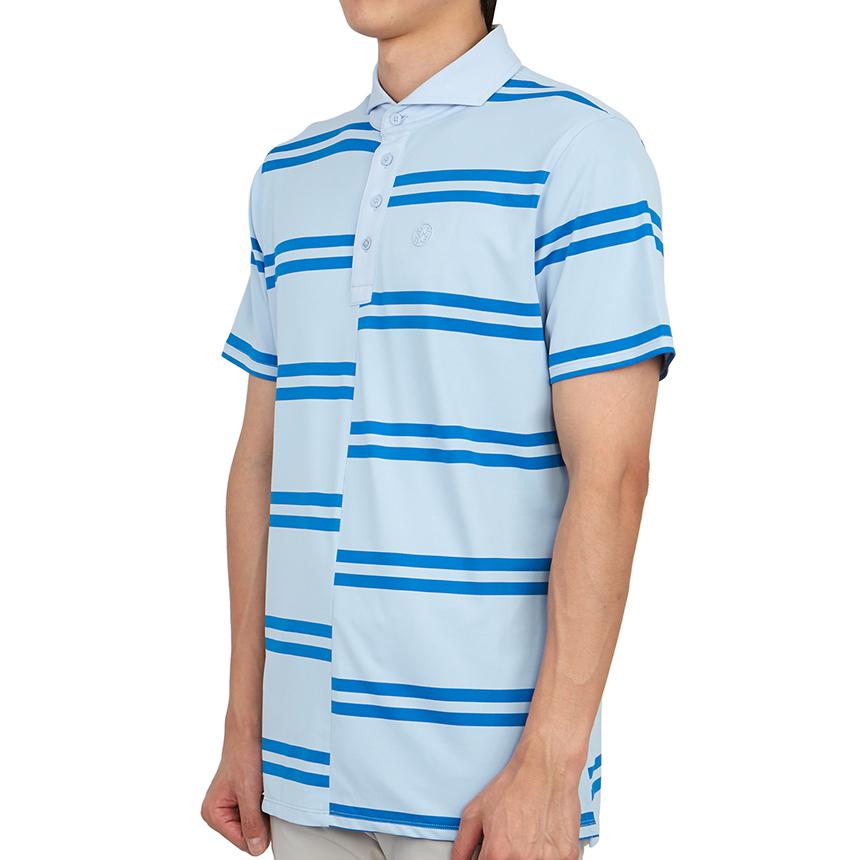 G/FORE Men’s Golf Polo Short Sleeve T-Shirt Sky Blue