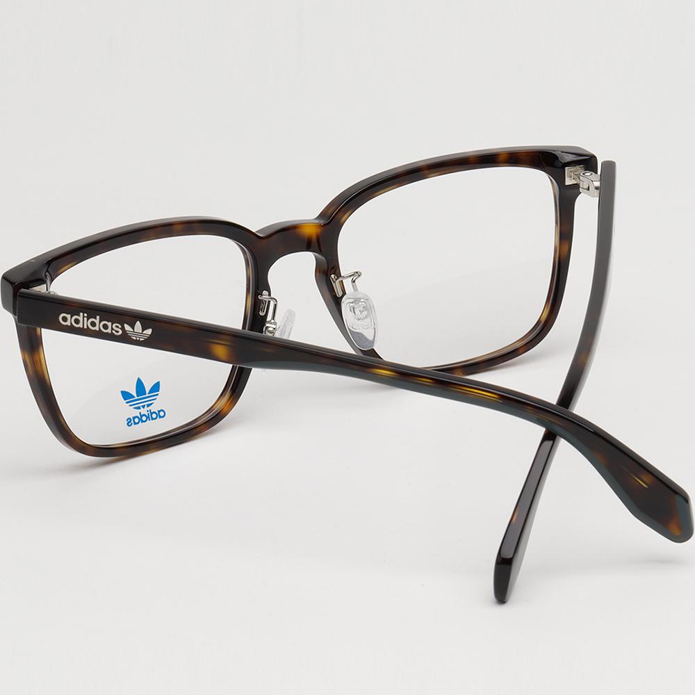 Adidas Tortoise Square Acetate Eyeglass Frames Unisex OR5015H 052