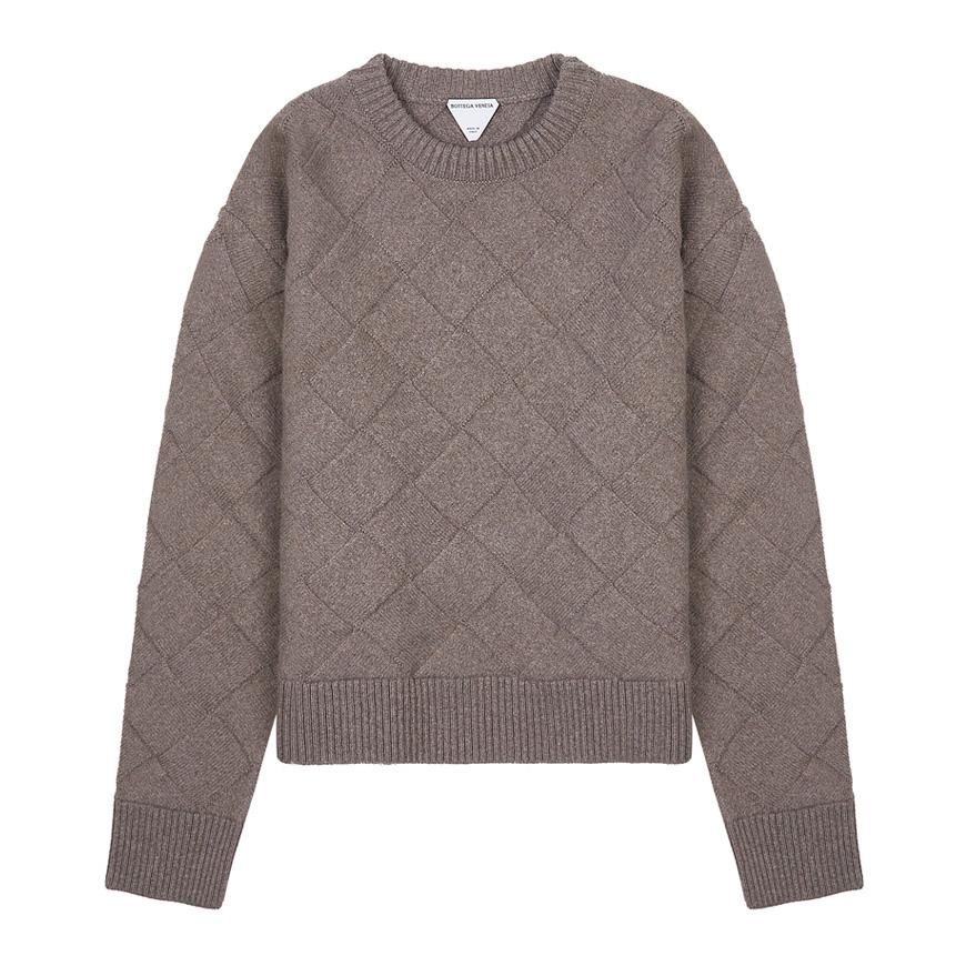 Bottega Veneta Women’s Wool Intrecciato Crewneck Sweater