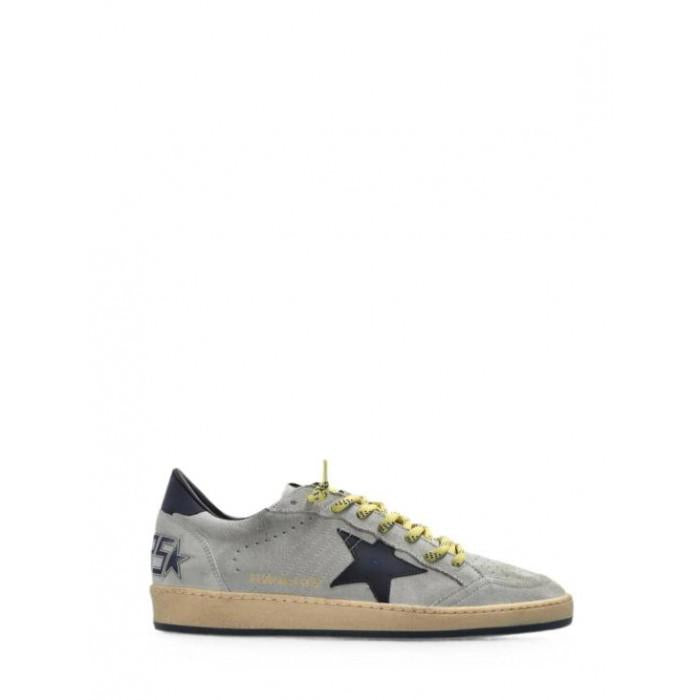 GOLDEN GOOSE Leather Ball Star Low-Top Sneakers with Star GMF00117 F008727 60604