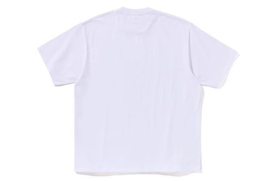BAPE White Short Sleeve T-Shirt 001TEM801302 MWHT