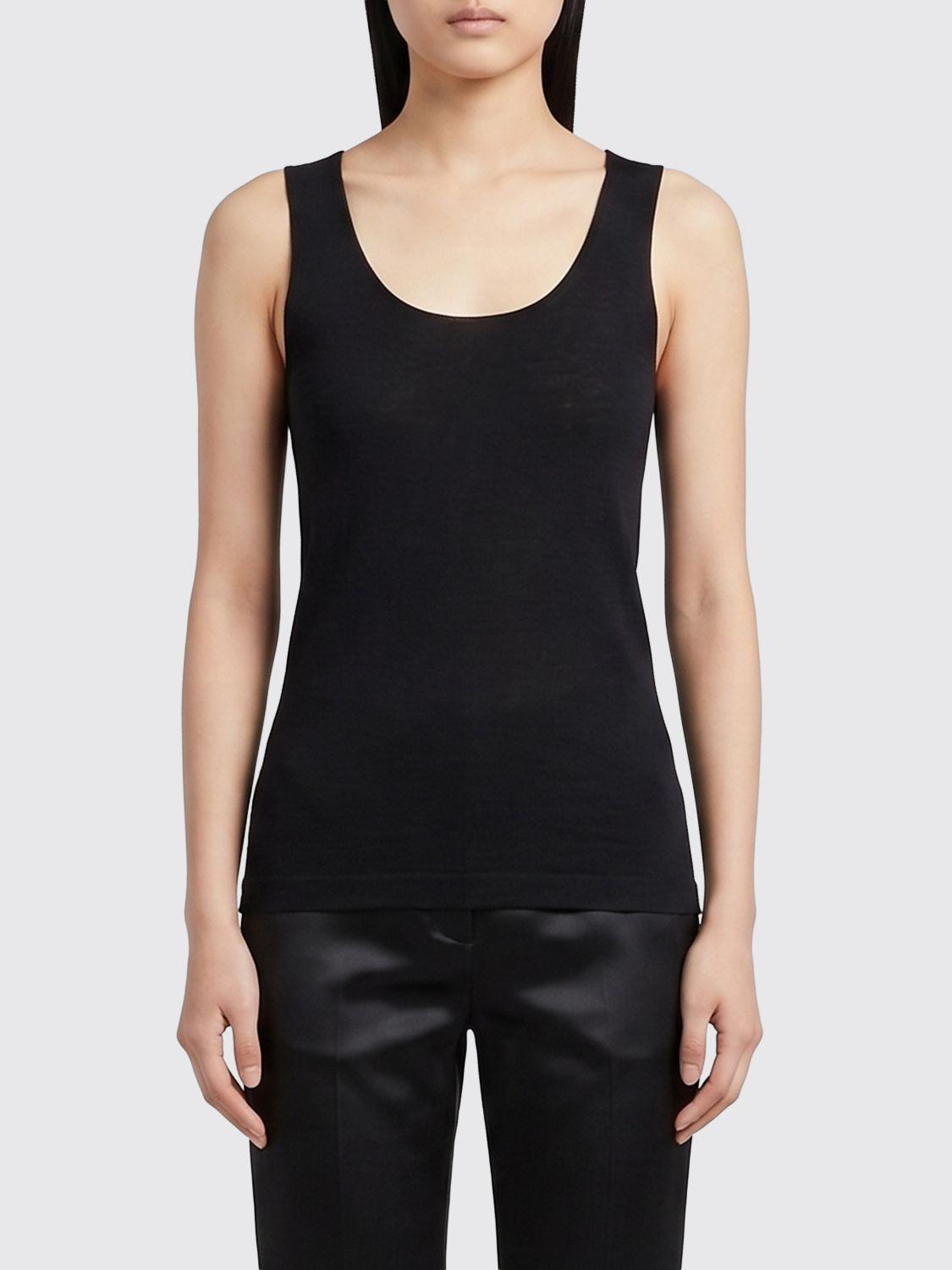 Maison Margiela White Cotton Tank Top Sleeveless Shirt