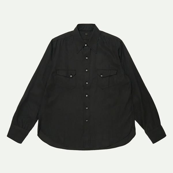 TAIGA TAKAHASHI Charcoal Cowboy Long Sleeve Shirt