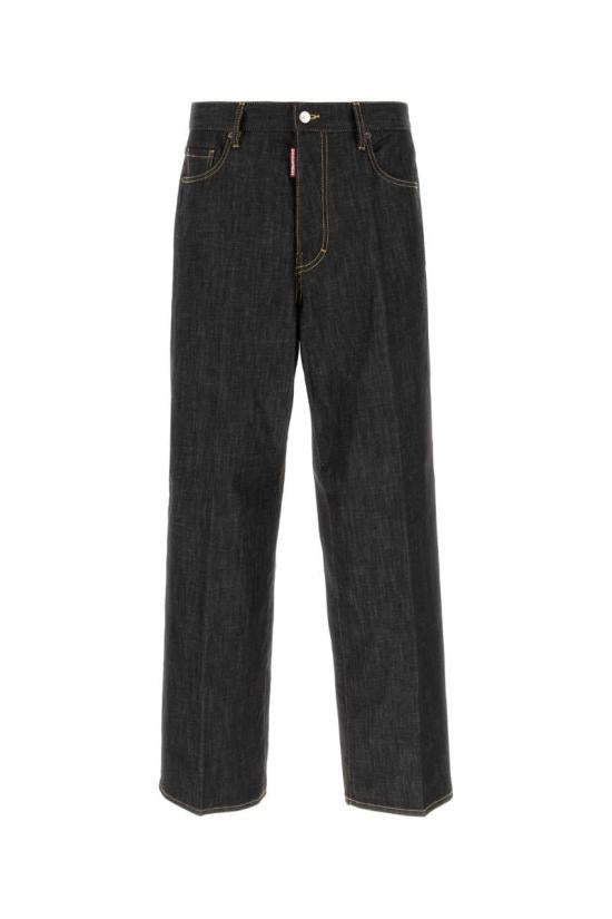 Dsquared2 Black Wash Loose Fit Denim Jeans S71LB1695 S30357 900