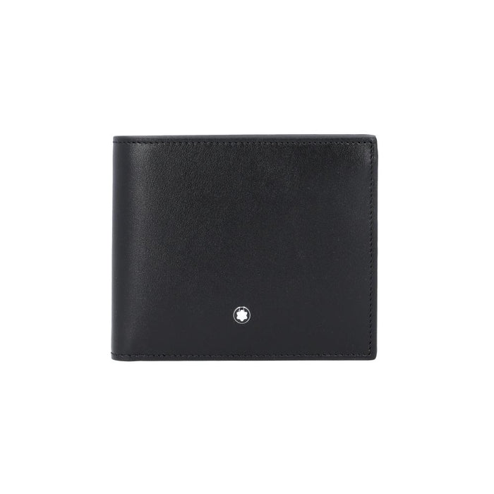 Montblanc Meisterstück 8cc Men’s Bifold Wallet Black Leather