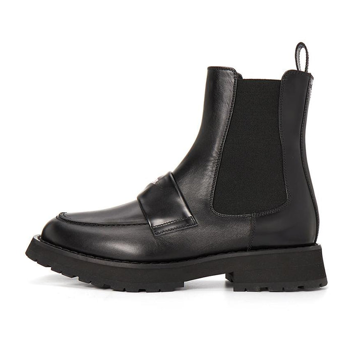 Alexander Mcqueen Men's Punk Combat Boots 727823 WHSWE 1081