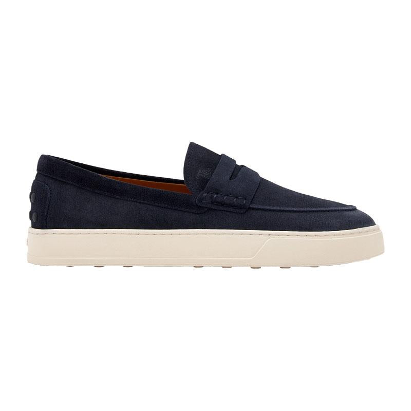 Tods Suede Blue Men’s Loafers