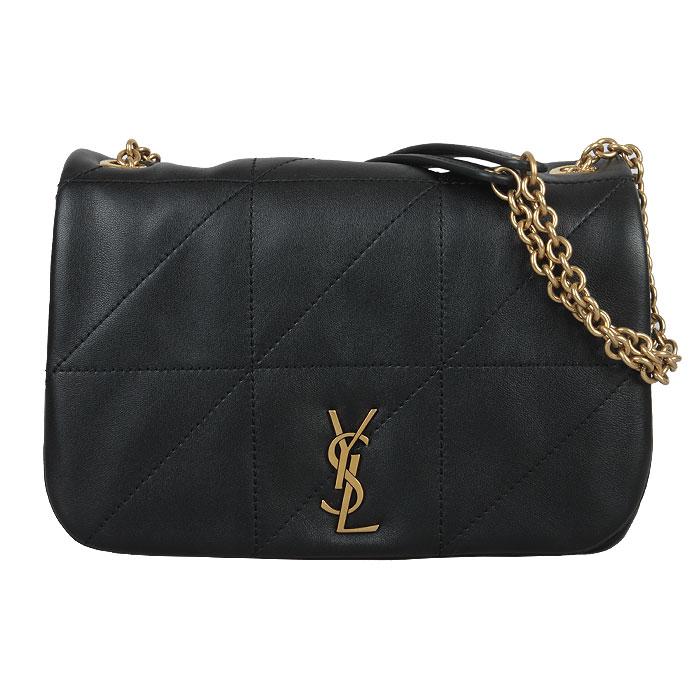 Saint Laurent Jamie 43 Mini Chain Shoulder Bag Lambskin Black