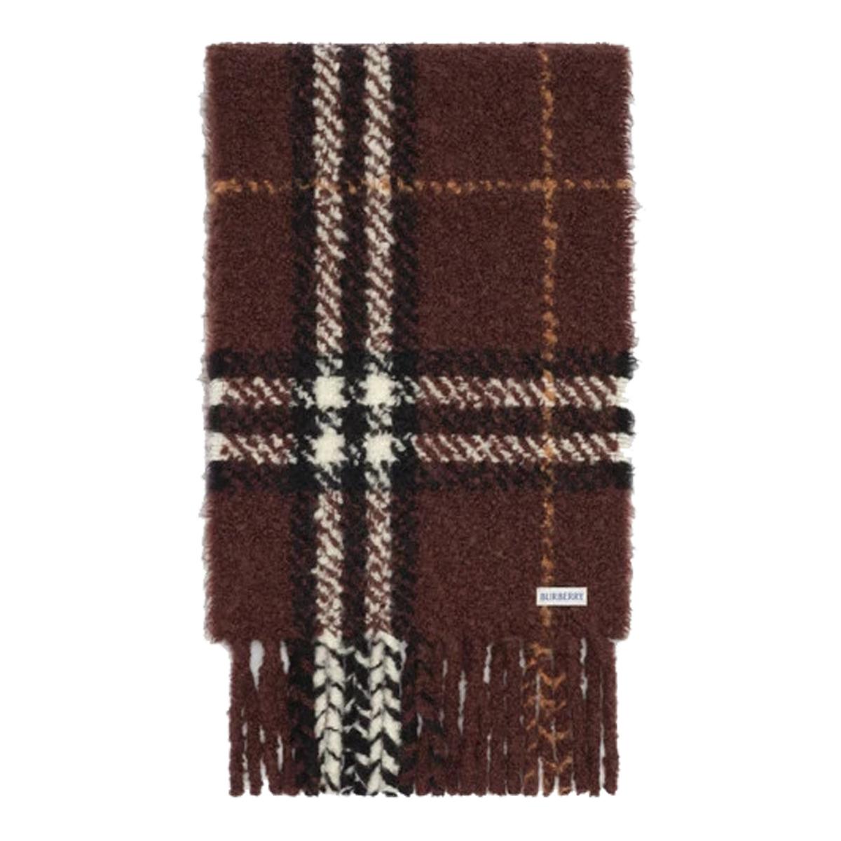 BURBERRY Classic Check Wool Scarf
