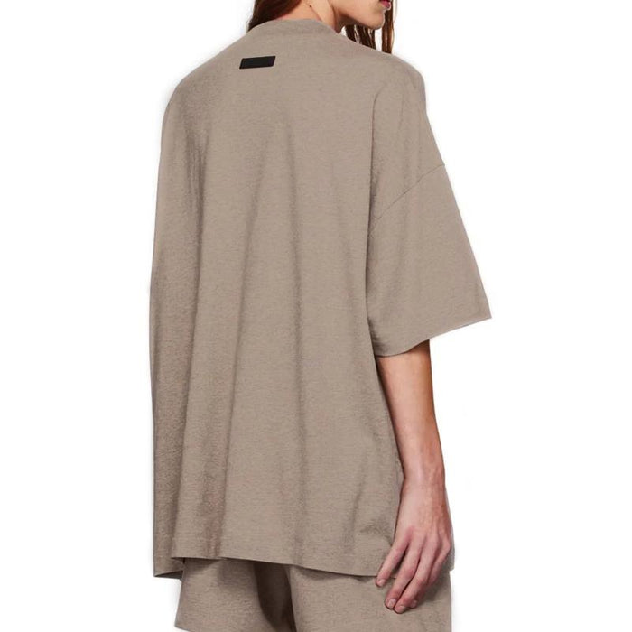 Fear of God Essentials Small Logo Beige T-Shirt