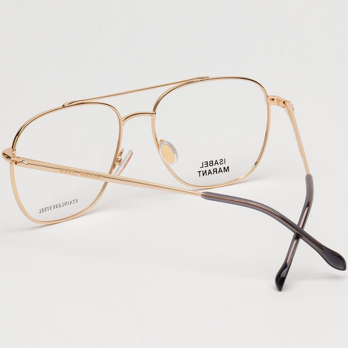Isabel Marant Stainless Steel Double Bridge Eyeglass Frames Unisex IM0028 2M2
