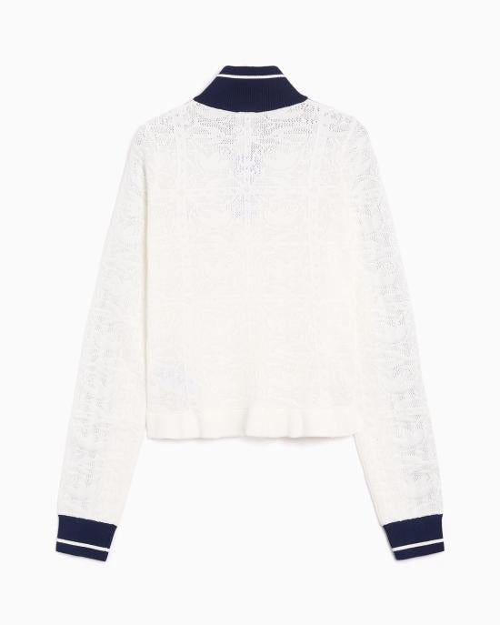 Adidas Women’s Track Jacket KX6899 OFF WHITE NIGHT INDIGO DOM