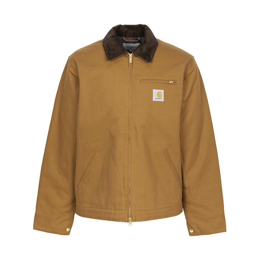 Carhartt Detroit Jacket for Men Black Canvas Workwear