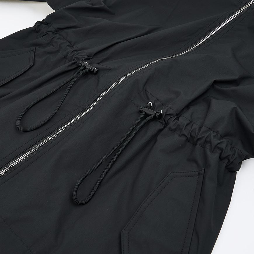 BURBERRY Women’s Medley Drawstring Jacket A1189 Black
