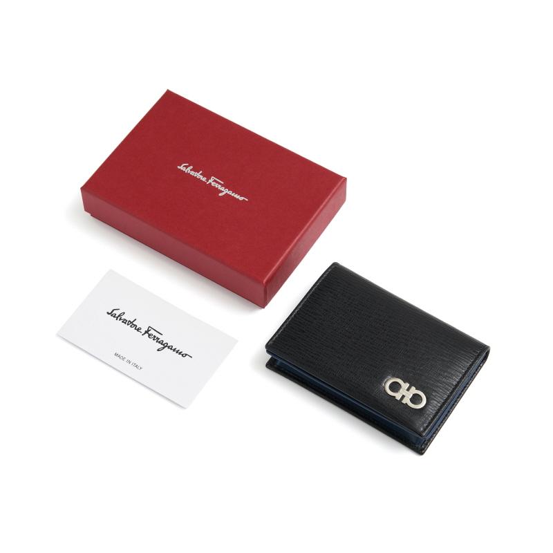 Ferragamo Unisex Leather Card Holder Wallet 66 A062 0685949