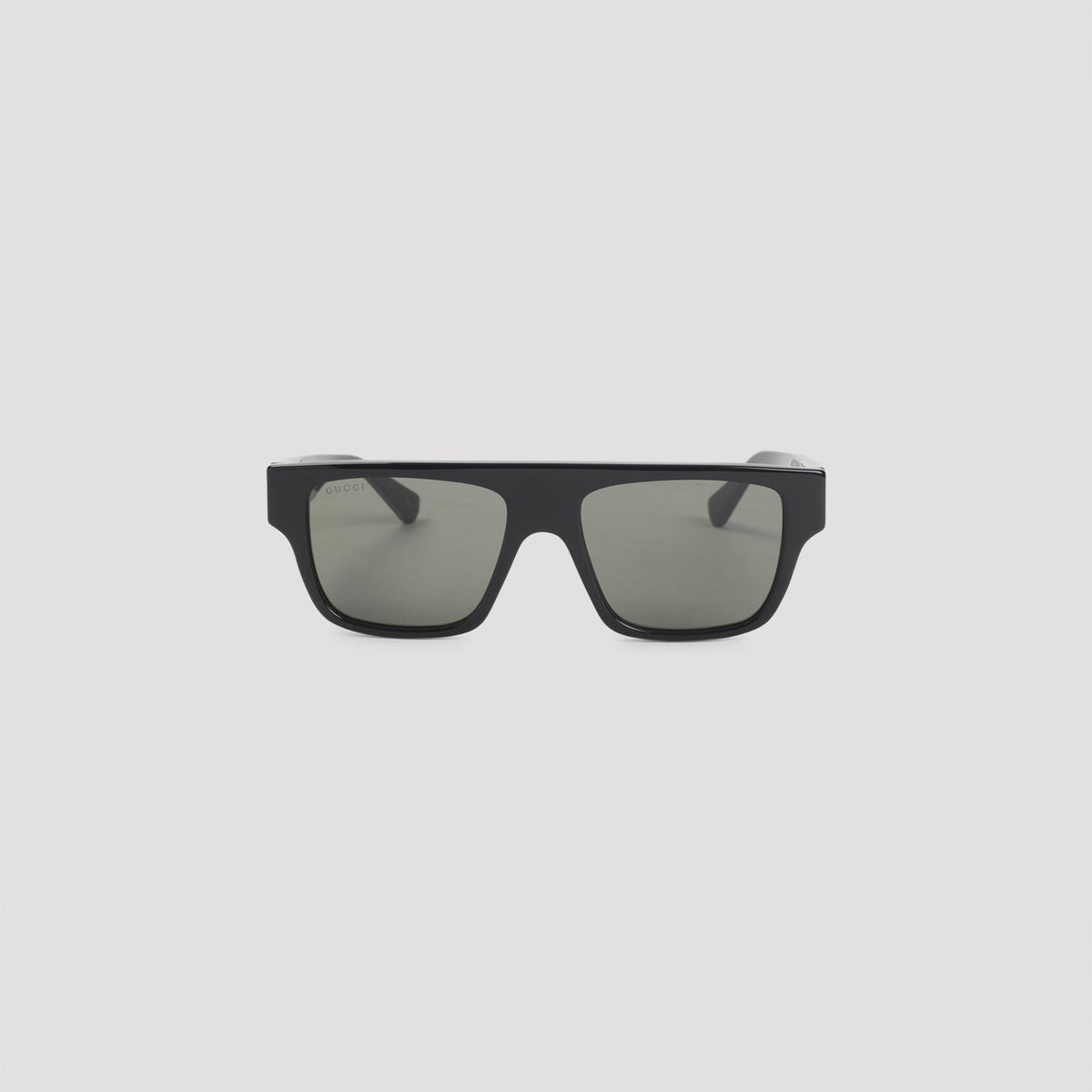 GUCCI Black Acetate Square Sunglasses