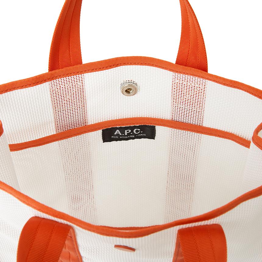 A.P.C. Cabas Louise Women’s Tote Bag PVAAI M61906 TAA BLANC