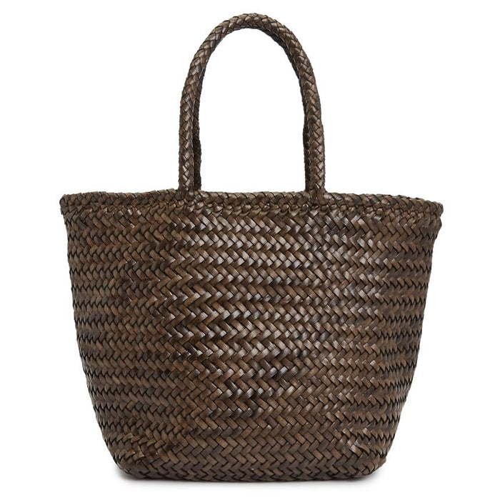 Dragon Diffusion Grace Small Women’s Basket Tote Bag DK Brown