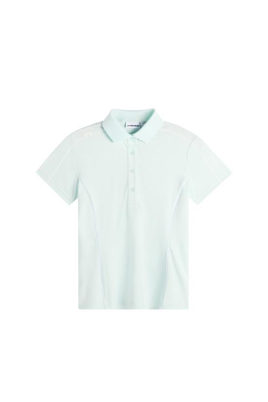 J LINDEBERG Short Sleeve T-Shirt Women’s White Cotto GWJT14825O576 SKY LIGHT DOM