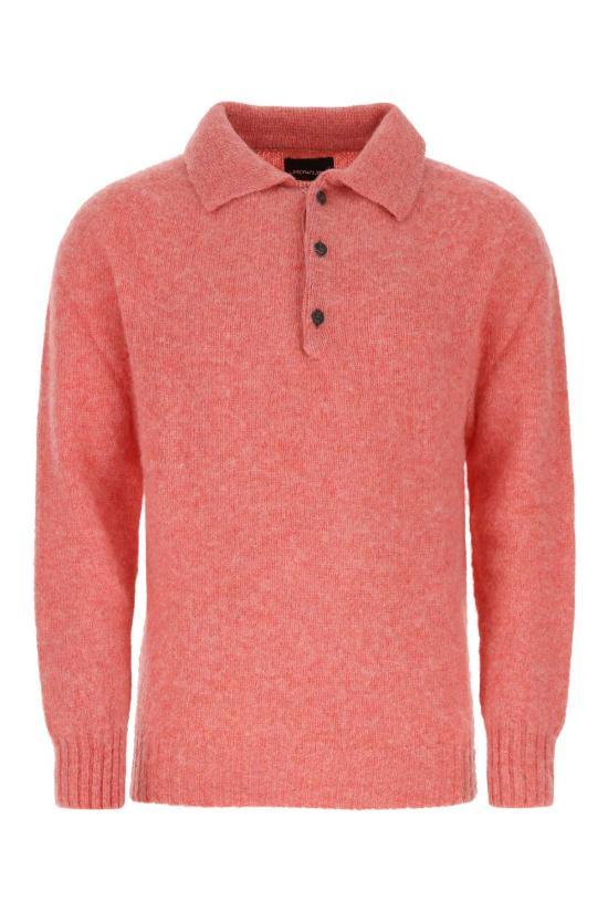 HOWLIN Rose Juice Crewneck Knit Sweater
