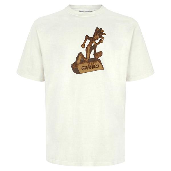 Gramicci Natural Pigment Sculptor T-Shirt Men’s G5FU T136 NATURAL PIGMENT