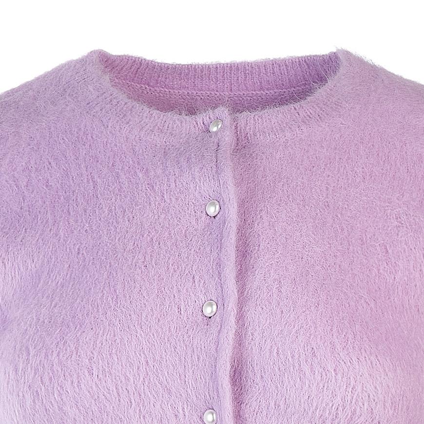Maison Margiela Angora Blend Cardigan Women’s Green