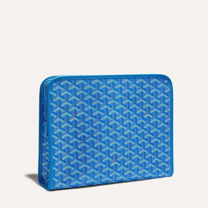 GOYARD Green Canvas JOUVENCE GM Clutch Bag