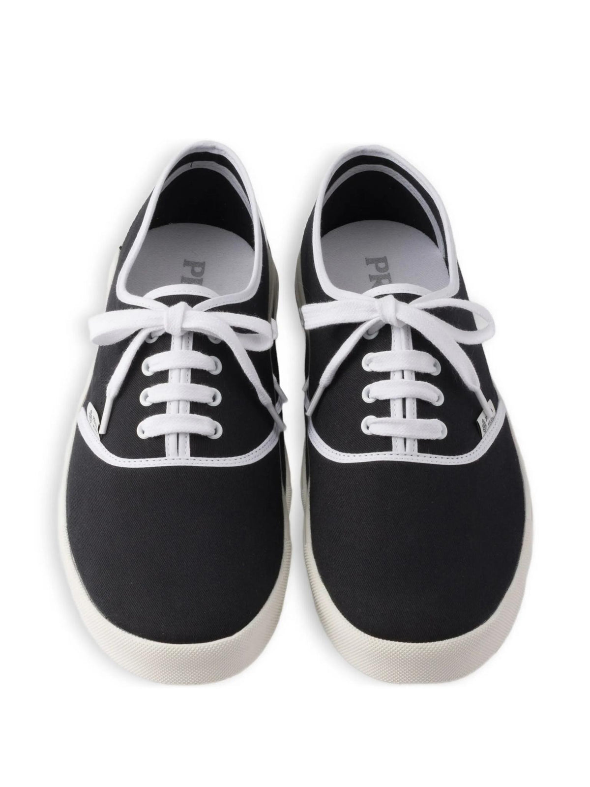 PRADA Leather Low-Top Sneakers for Men