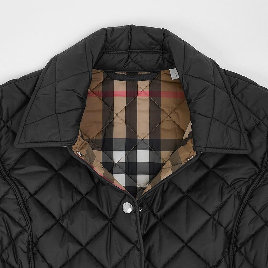 BURBERRY Quilted Cawthorne Jacket Black Women’s