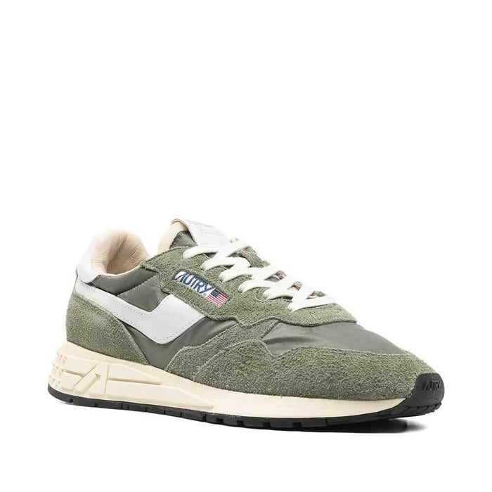 AUTRY Low-Top Sneakers Nylon Suede Women’s White Navy