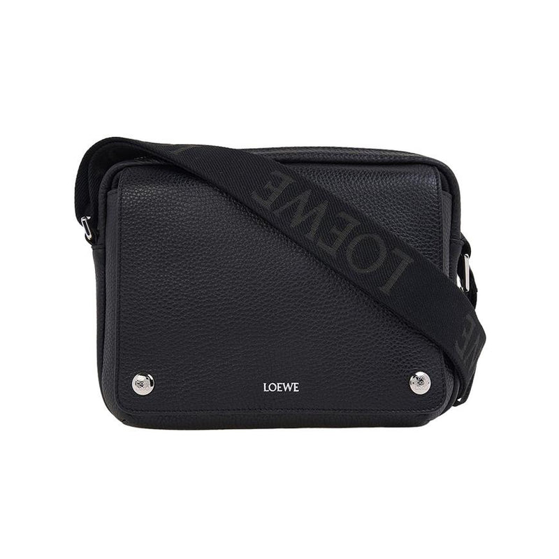 LOEWE Men’s Medium Pebble Messenger Bag BANBA73X04 1100