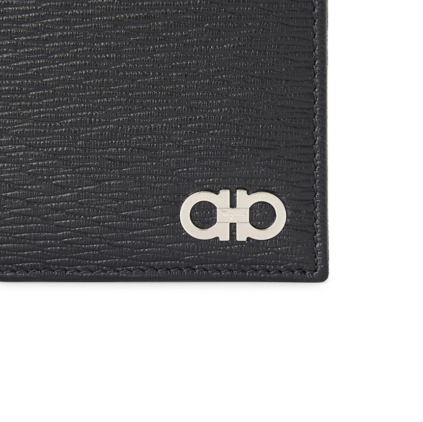 Ferragamo Men’s Leather Bifold Wallet Black