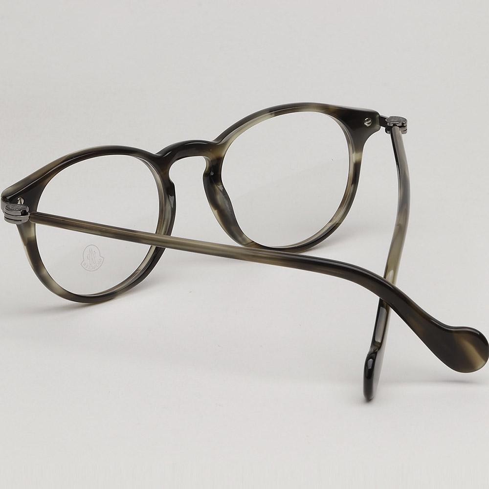 Moncler Tortoise Round Eyeglass Frames Unisex Fashion Accessory