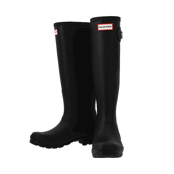 HUNTER Original Tall Rain Boots Black Women’s Rubber WFT1000RMA BLK