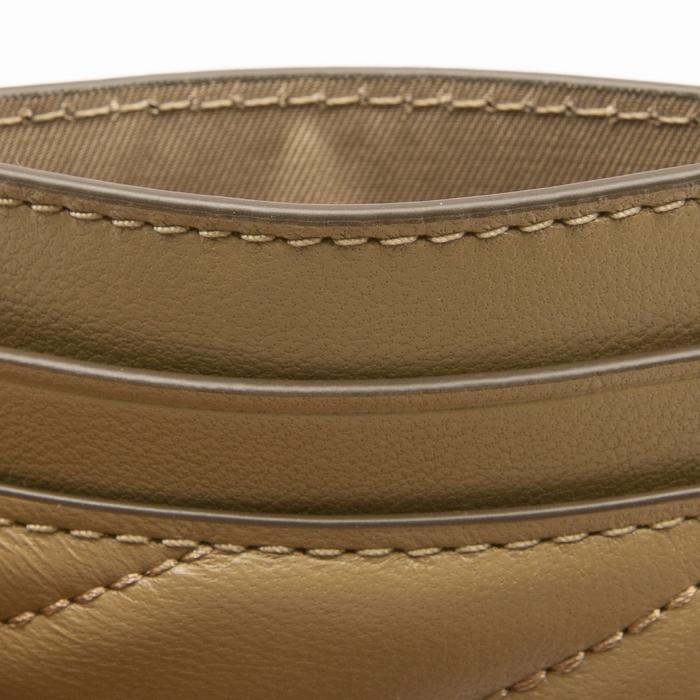Tory Burch Kira Chevron Leather Card Case Wallet Women