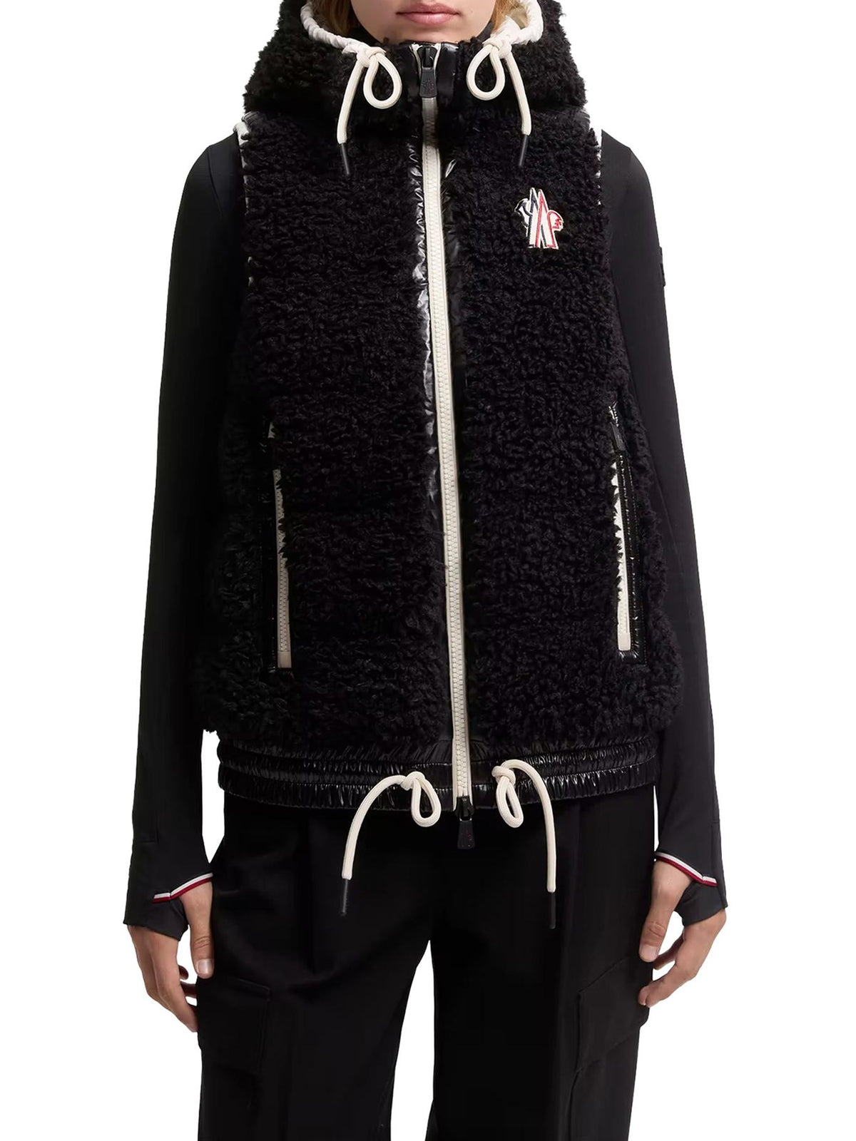Moncler Black Down Vest