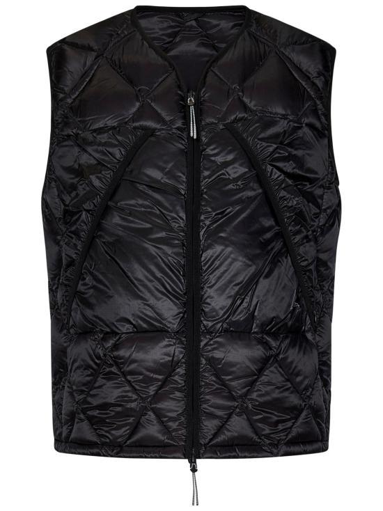 ROA Black Puffer Vest RBMW054 FA36 BLK