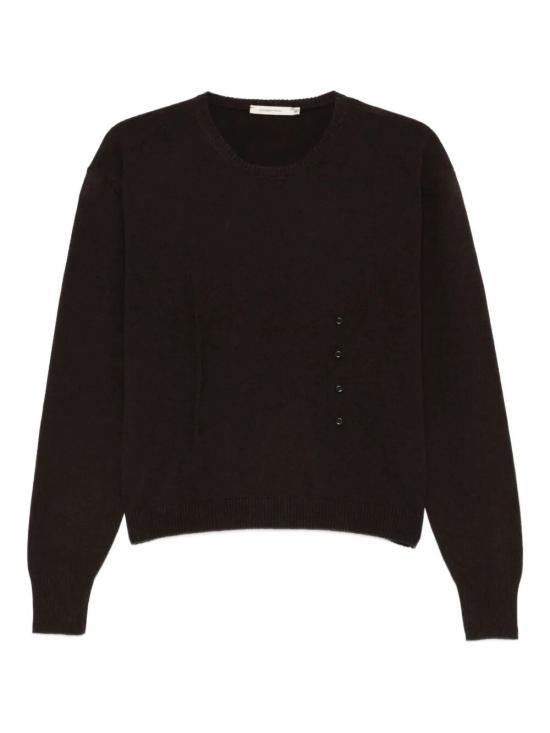 Paloma Wool Brown Clor Knit Round Neck Sweater VJ0101323