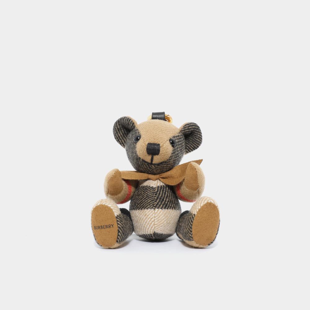 BURBERRY Thomas Bear Big Ribbon Charm Keyring for Women 8124868